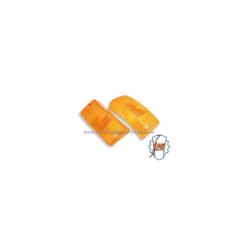 Cabochons De Clignotants Avant SIEM Vespa 125 Px Arco/P200E (Jeu)